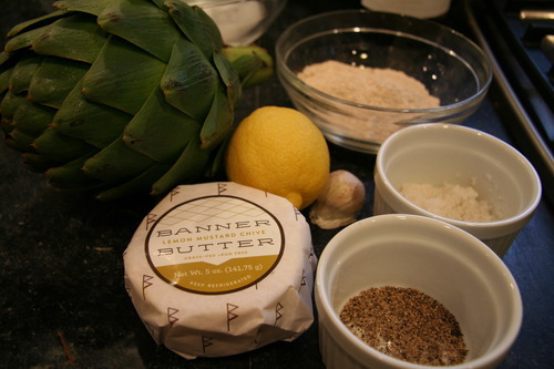 Banner Butter and Fresh Artichoke Saute