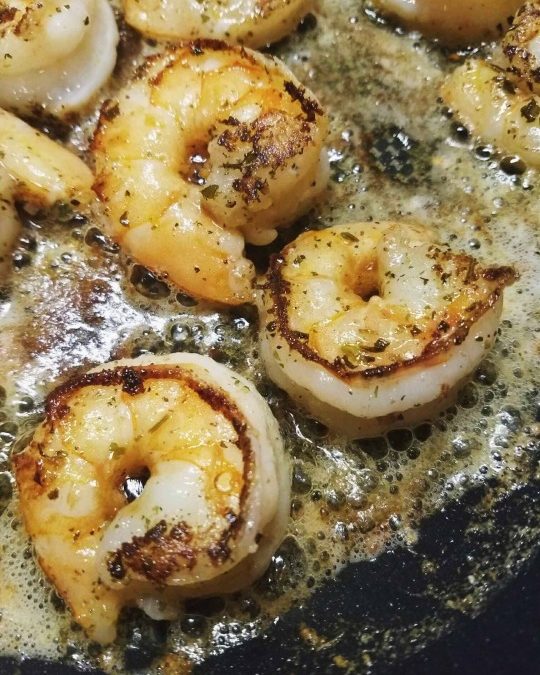 Mary’s Roasted Garlic, Basil, and Parsley Shrimp