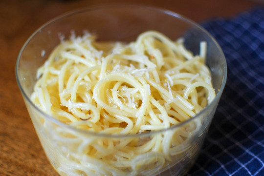 Spaghetti with Sea Salt Butter and Lemon
