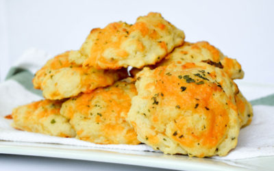 Cheddar Chive Drop Biscuits