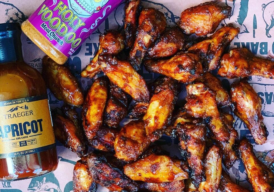 Sweet & Saucy Smoked Wings