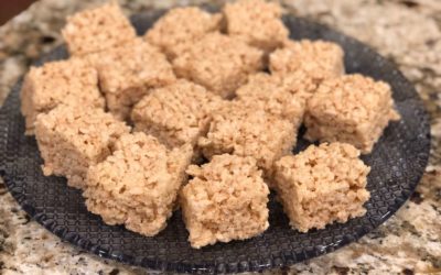 Brown Butter Rice Cereal Treats 