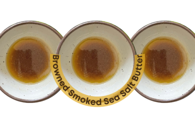 Browned Smoked Sea Salt Butter
