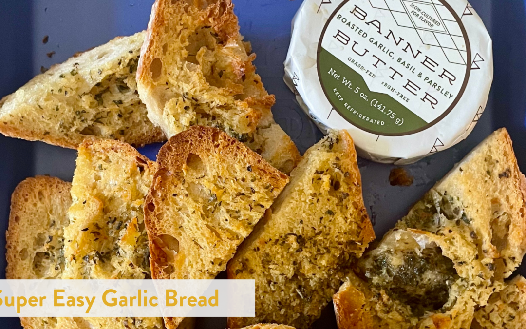Quick and Easy Garlic Bread!