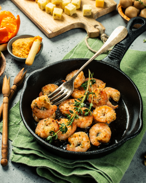 Easy Skillet Shrimp with Banner Butter - Banner Butter Atlanta